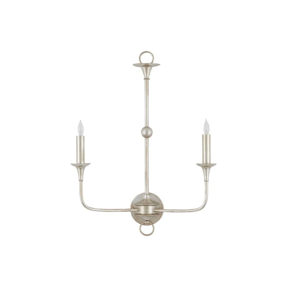 Wall Lighting Nottaway Champagne Double-Light Wall Sconce