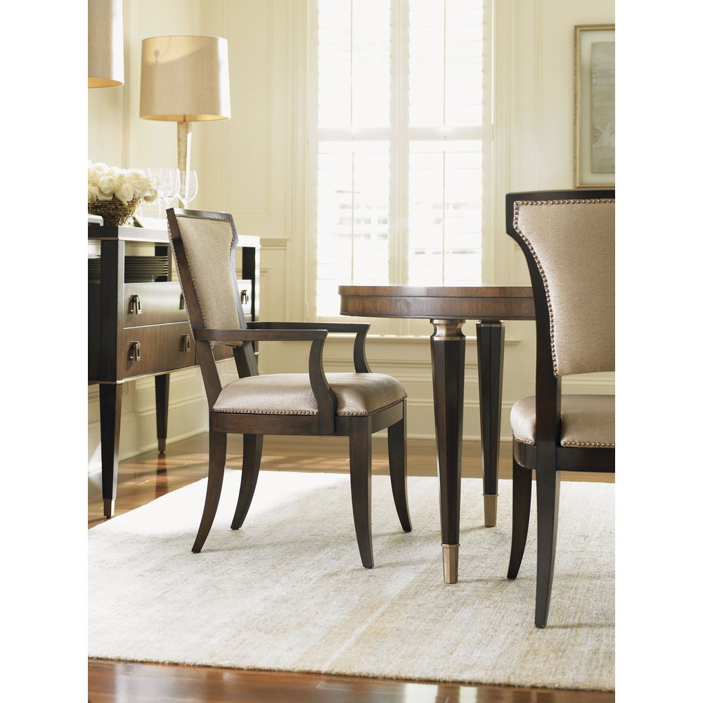 Seneca Upholstered Arm Chair - Arlington