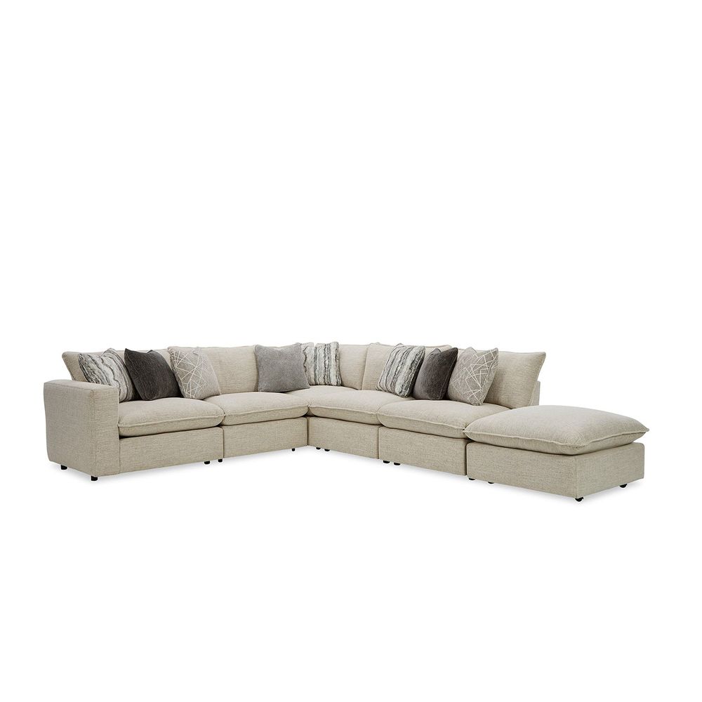 Sectionals Solstice 5pc L Sectional plus Ottoman