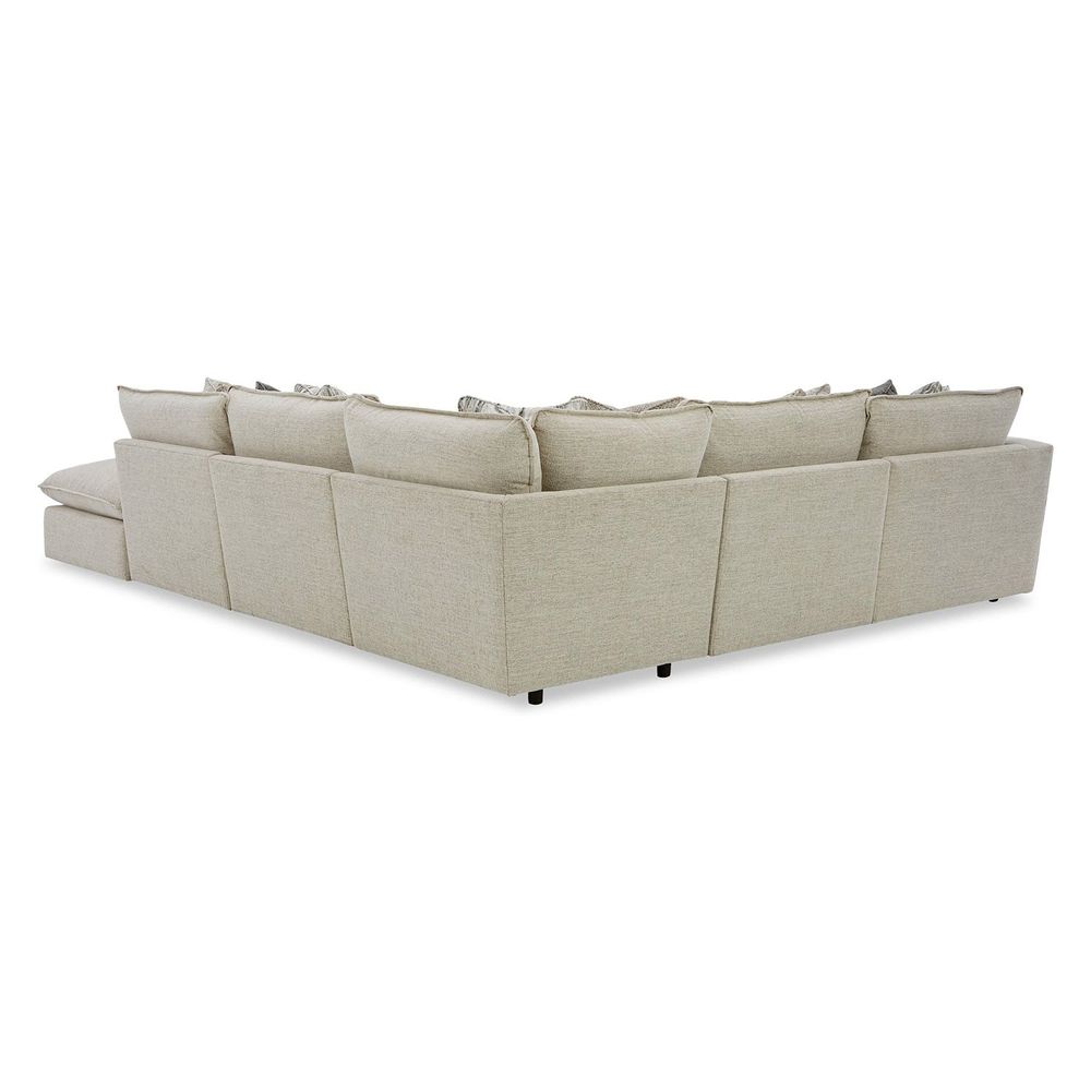 Sectionals Solstice 5pc L Sectional plus Ottoman