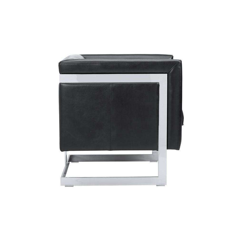 Soho Armchair - Black Leather