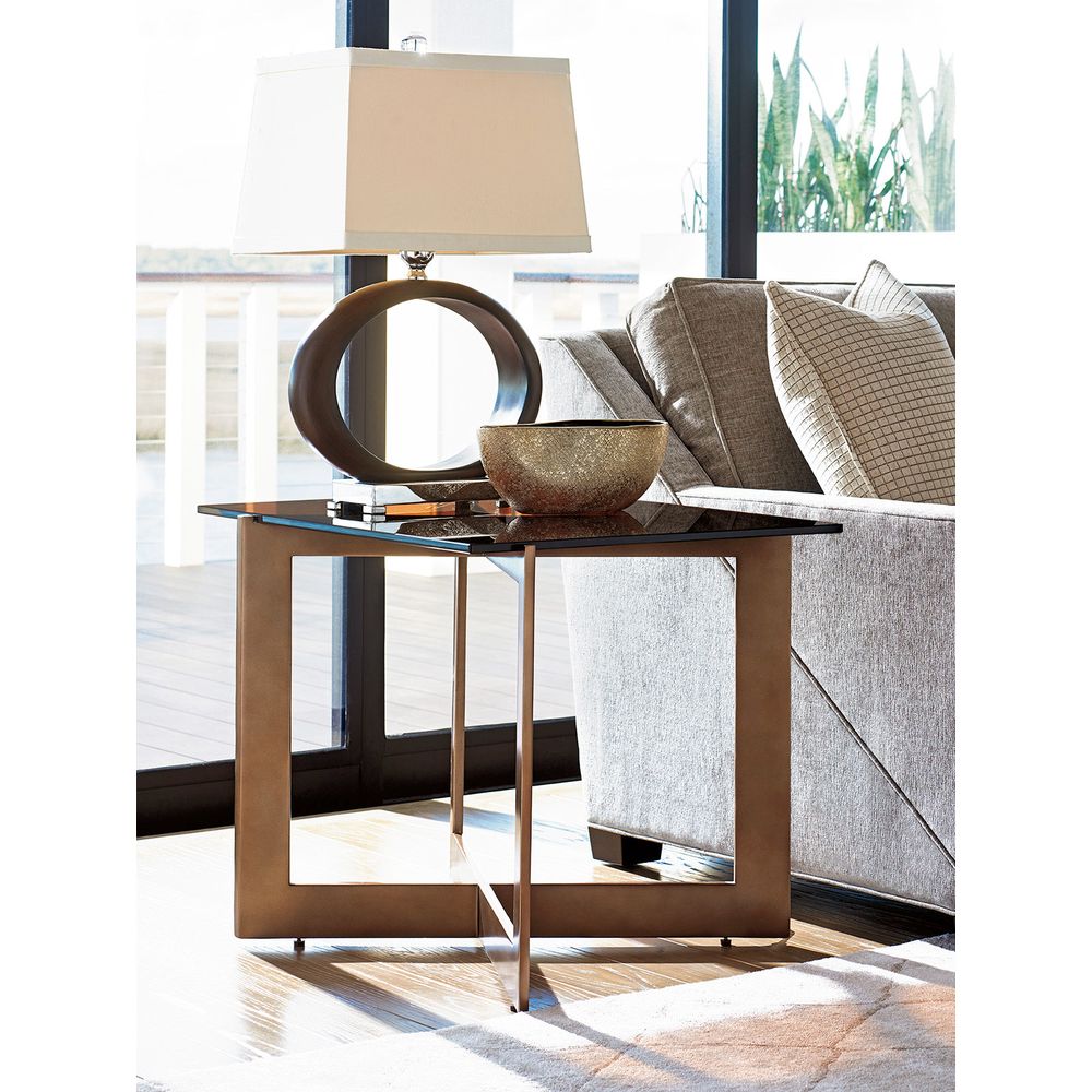Aperture End Table - Palladian