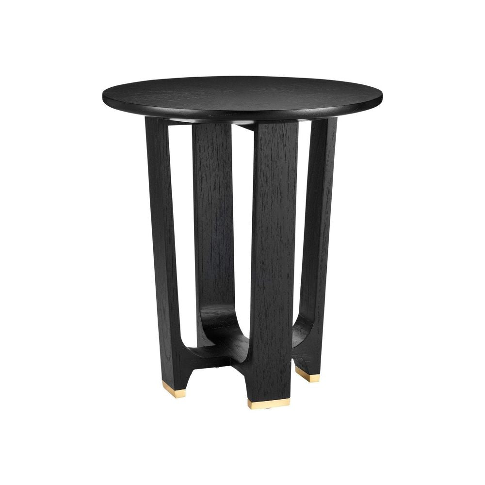 Side Tables Blake Black Accent Table