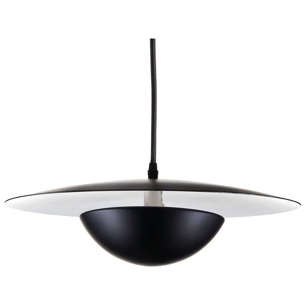 Mid Century Conical Pendant Lamp-France & Son-LBC091BBLK-Pendants-1-France and Son
