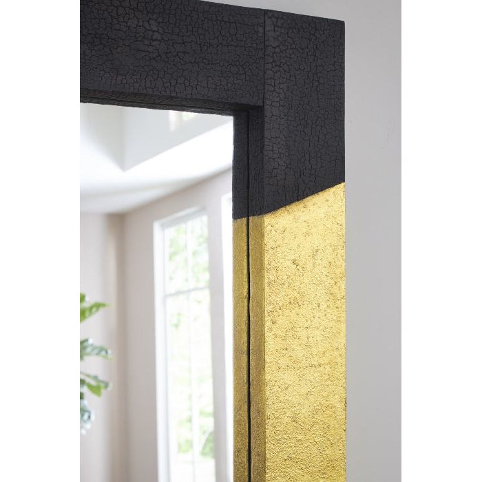 Scorched Mirror, Black and Gold-Phillips Collection-PHIL-PH110307-Mirrors-5-France and Son