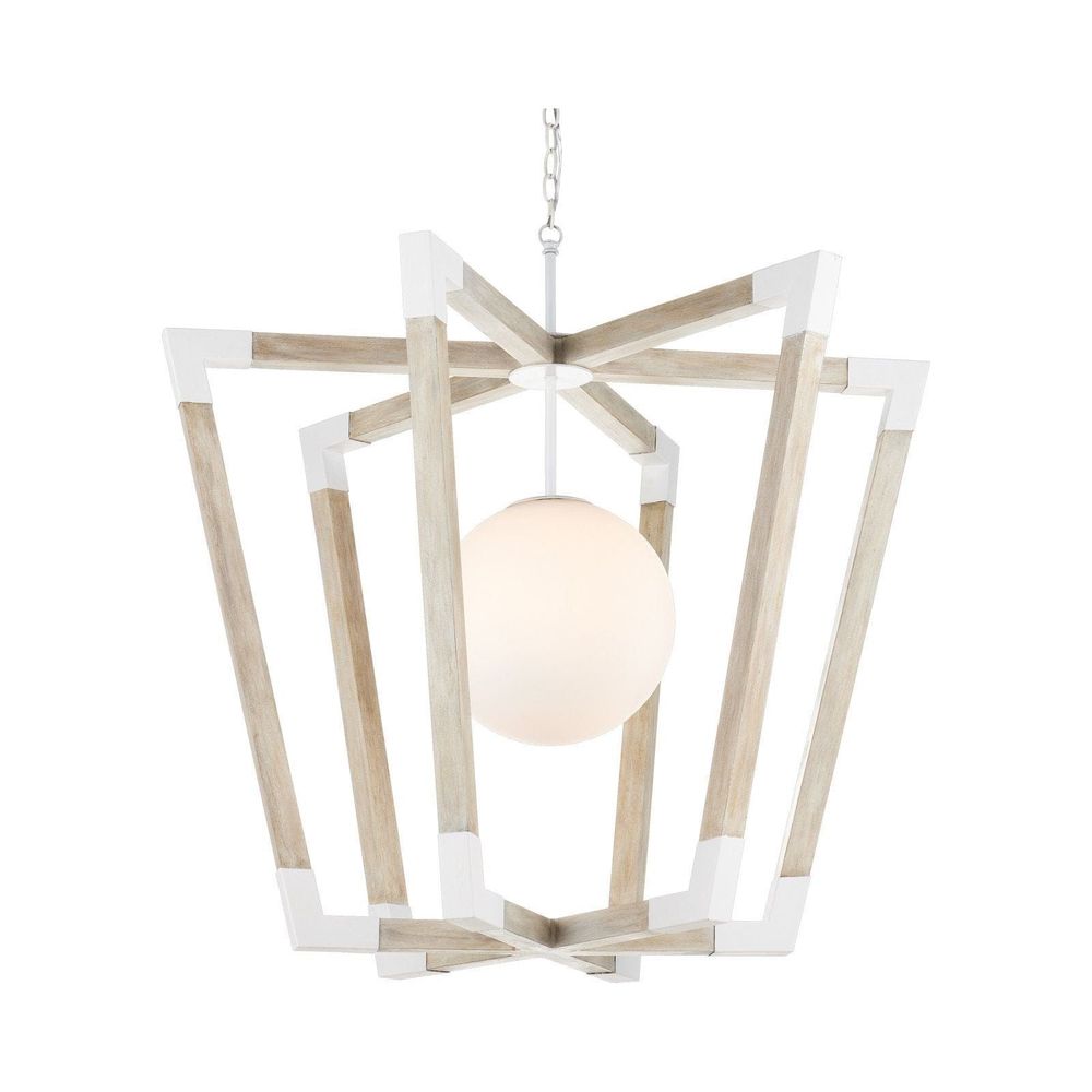 Chandeliers Bastian Sandstone Globe Pendant