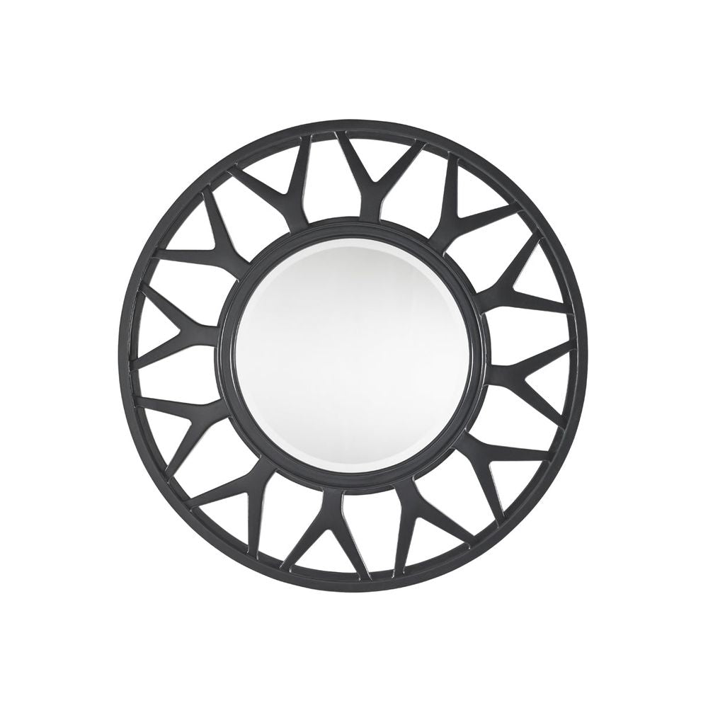 Esprit Round Mirror - Carbon Gray