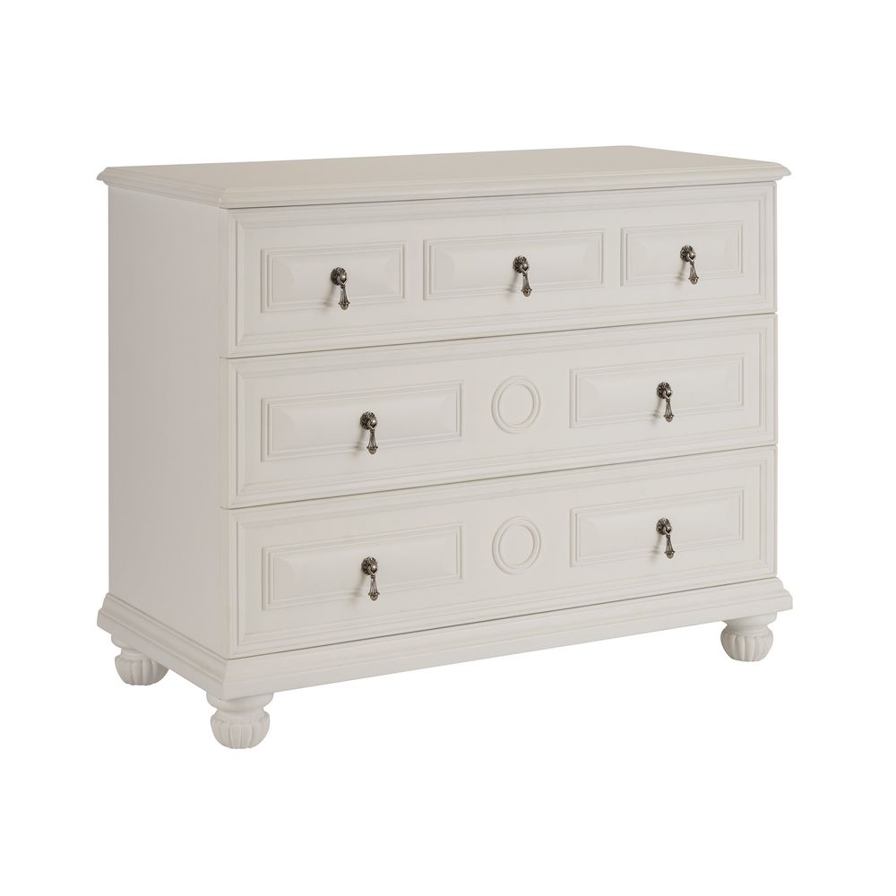 Dressers & Chests Cannes Single Dresser - Polo Mallet White