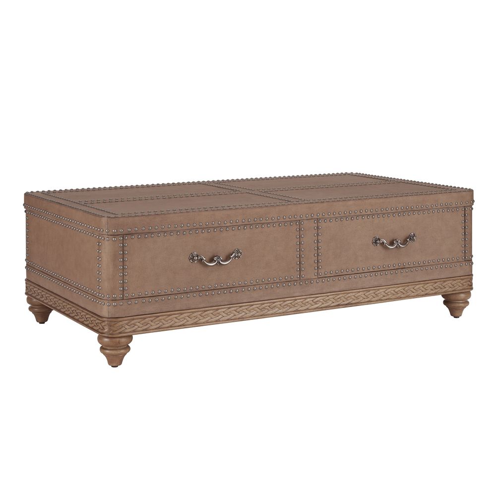 Coffee Tables Lisbon Trunk Cocktail Table - Buff