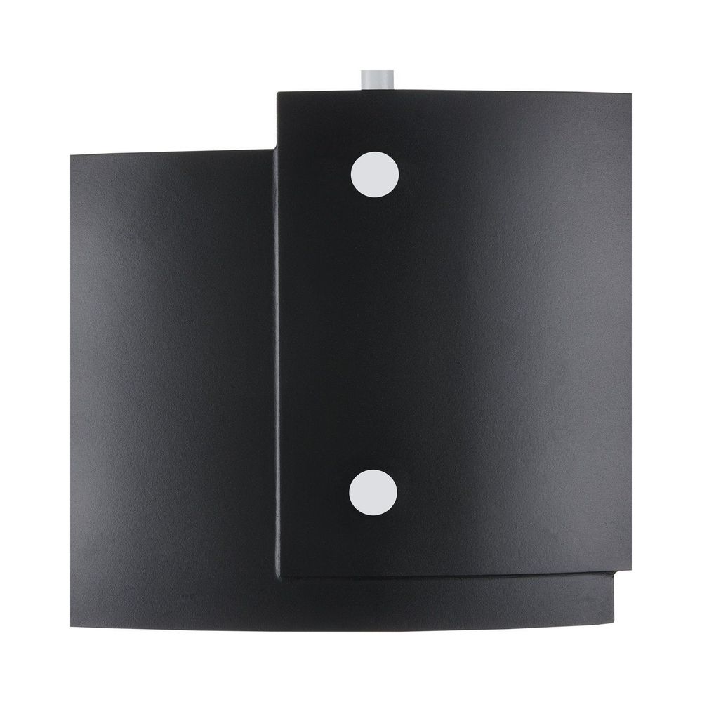 Ritsu Black Semi-Flush Mount