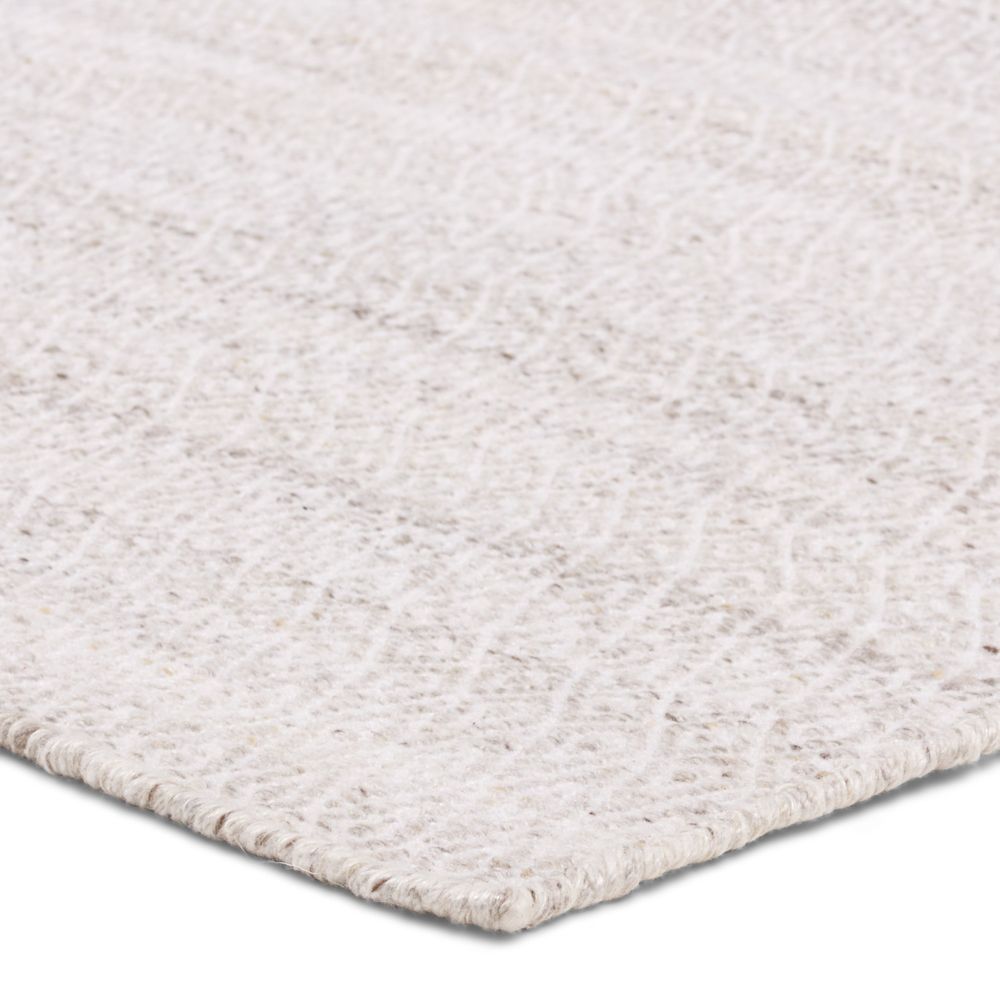 Runners Lustre Handmade Outdoor Trellis Gray/White Runner Rug (3'X8' Runner)