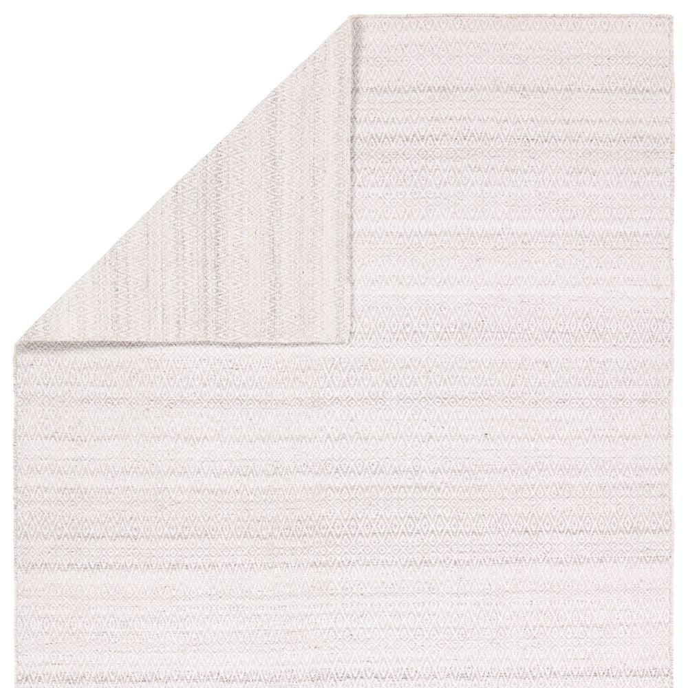 Outdoor Rugs Lustre Handmade Outdoor Trellis Gray/White Area Rug (4'X6' Rectangle)