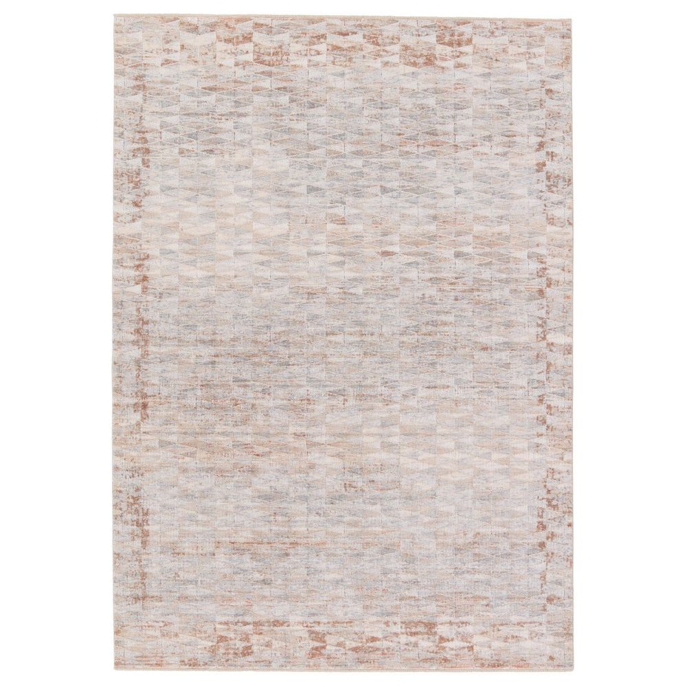 Tenzin Trellis Gray/ Cream Runner Rug (3'X10')