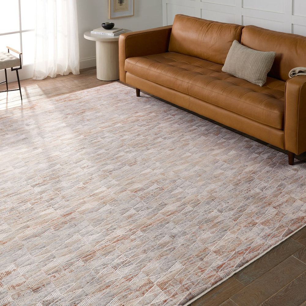 Tenzin Trellis Gray/ Cream Runner Rug (3'X10')