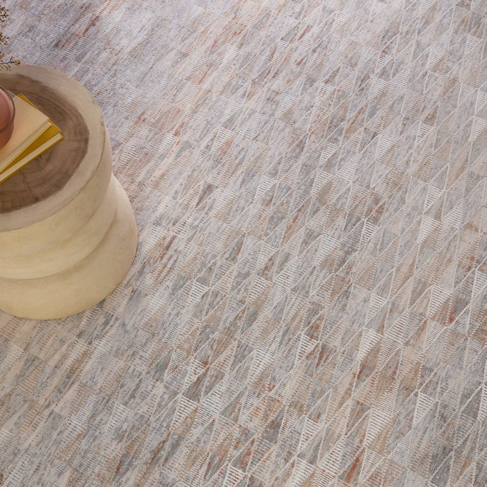 Tenzin Trellis Gray/ Cream Runner Rug (3'X10')