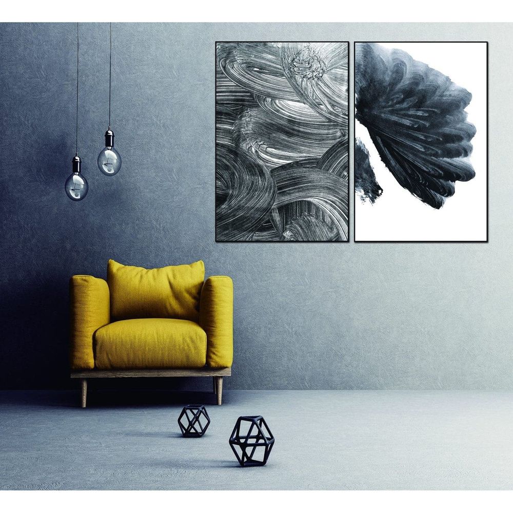 Paco Canvas-Whiteline Modern Living-WHITELINE-AW1859-Wall Art-2-France and Son