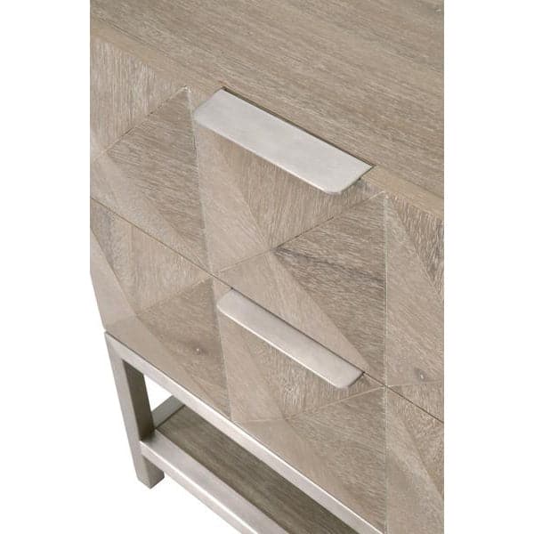 Atlas 2-drawer nightstand