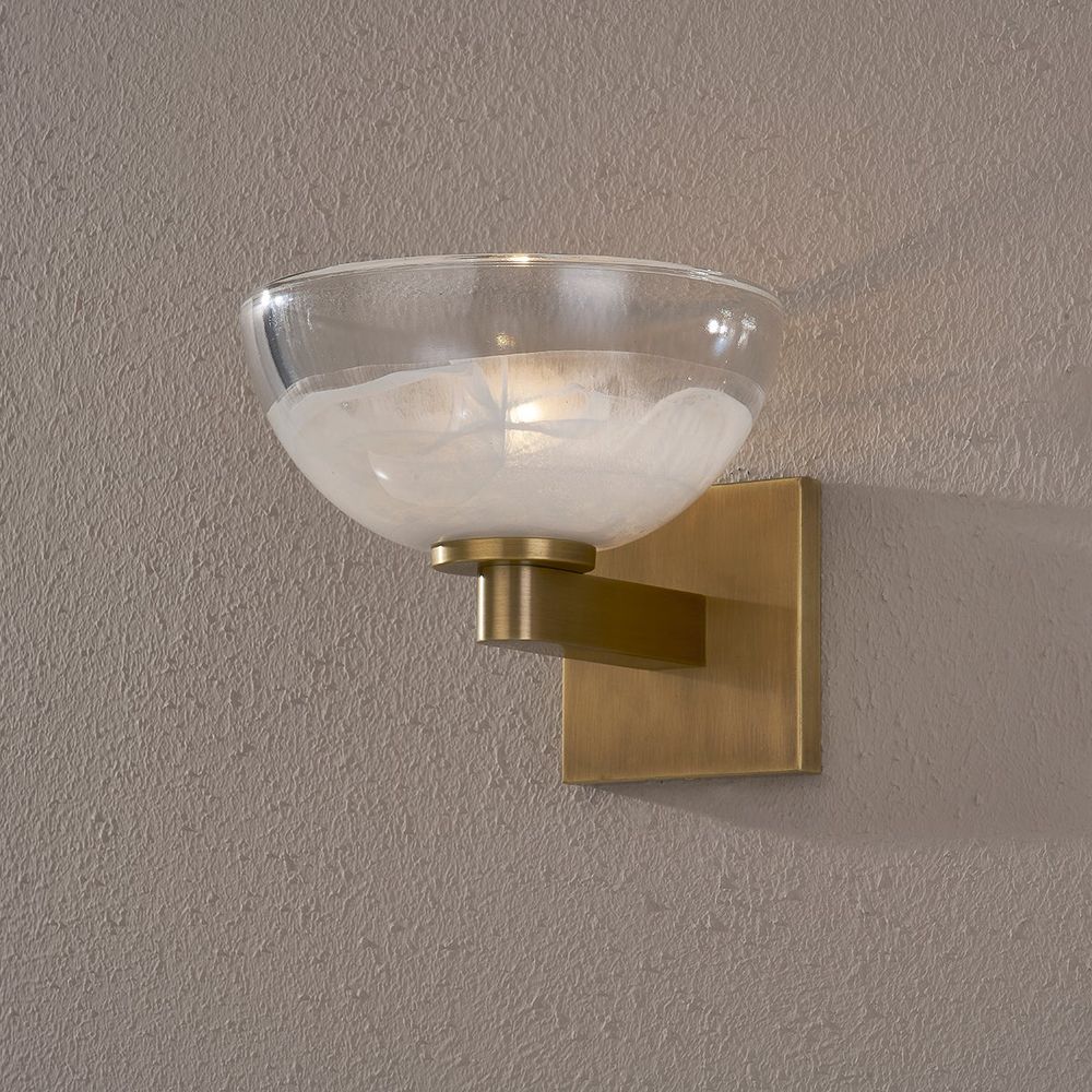 Wall Lighting Valen Wall Sconce - Patina Brass