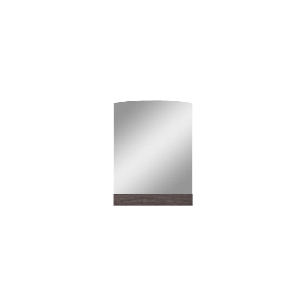 Berlin Rectangular Mirror-Whiteline Modern Living-WHITELINE-MR1754-CNUT/LGRY-Mirrors-3-France and Son