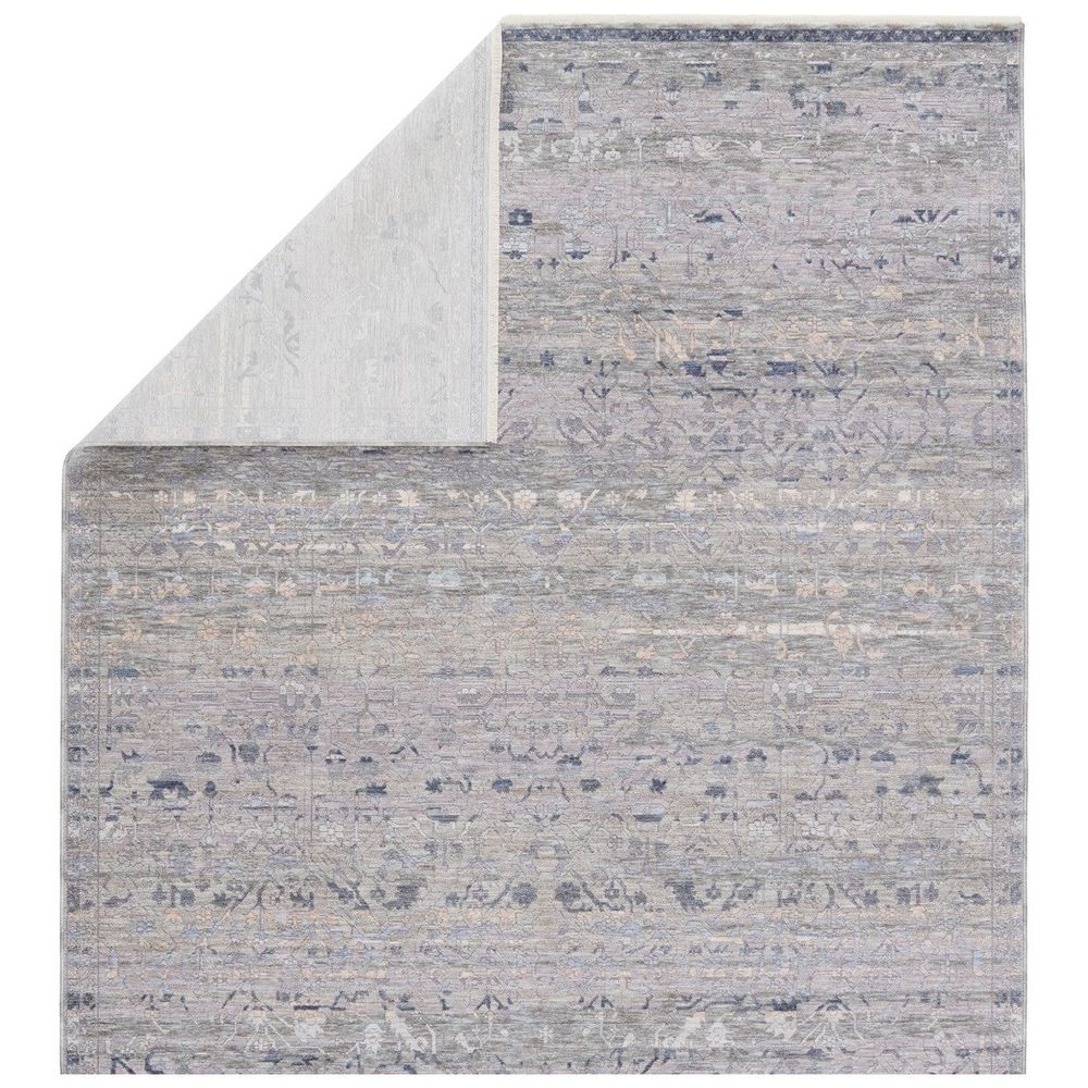 Runners Galen Oriental Blue/ Gray Runner Rug (3'X10')