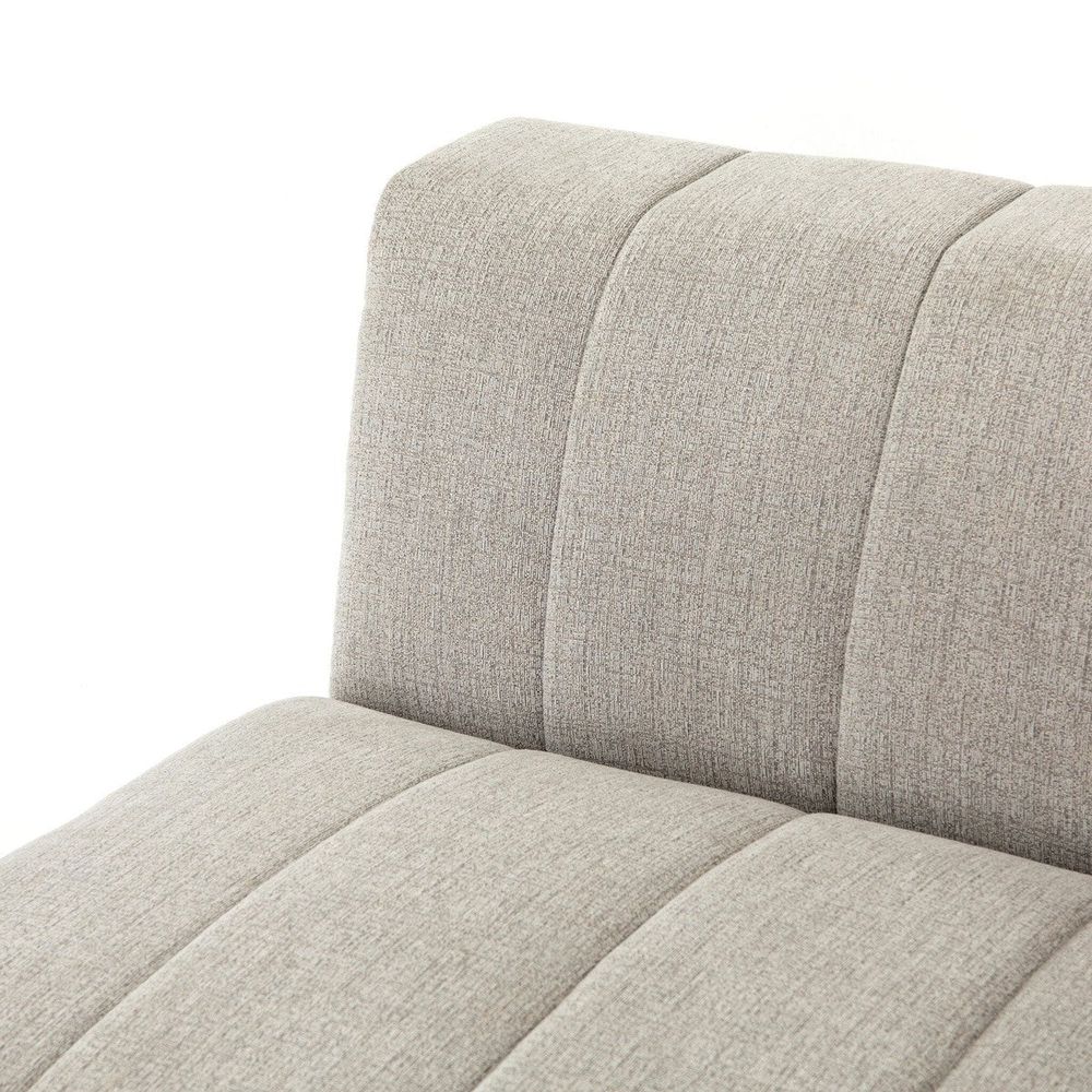 Langham Channeled RAF Piece - Nappa Sandstone - Open Box