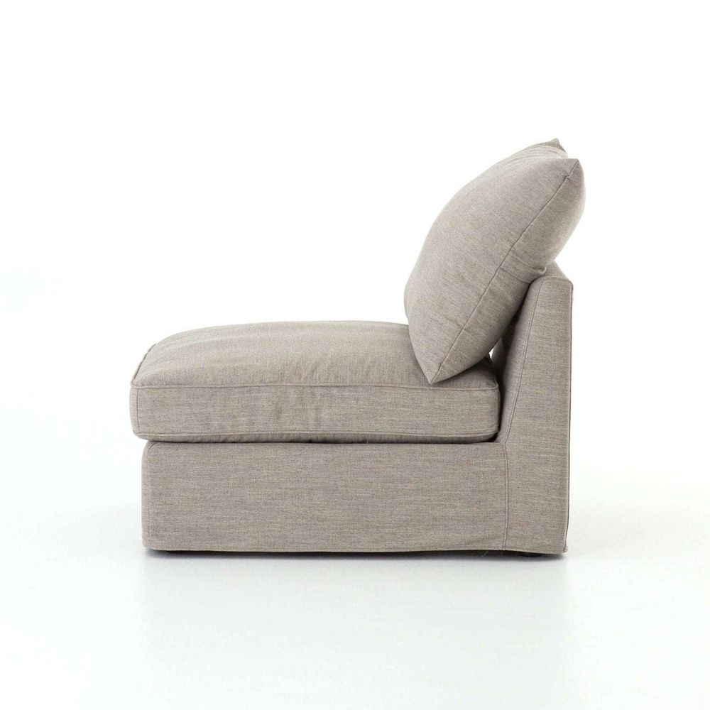 Paul 3pc Sectional - 114" Savile Flannel