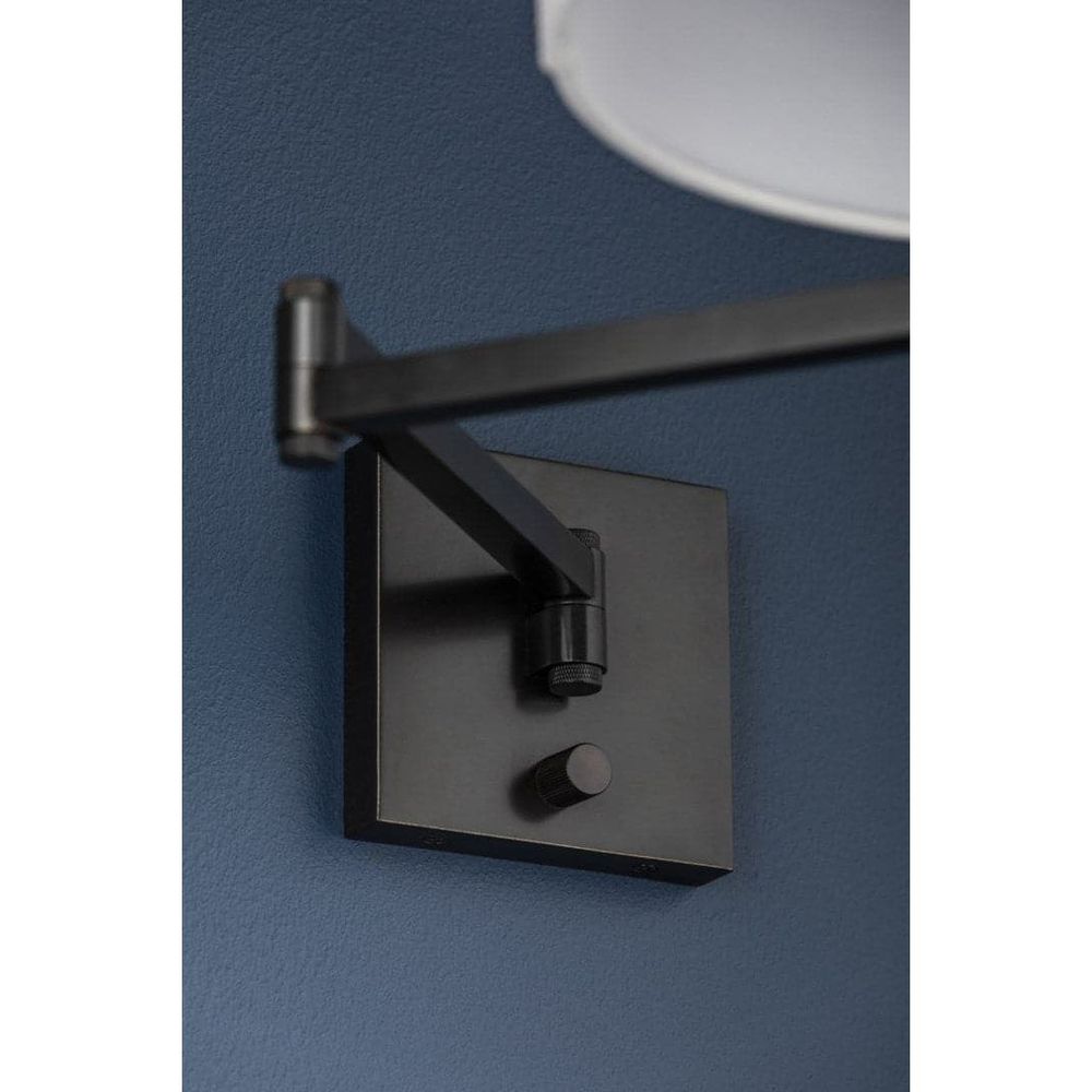 Sammy Wall Sconce-Hudson Valley-HVL-BKO1600-AGB-Wall LightingAged Brass-4-France and Son