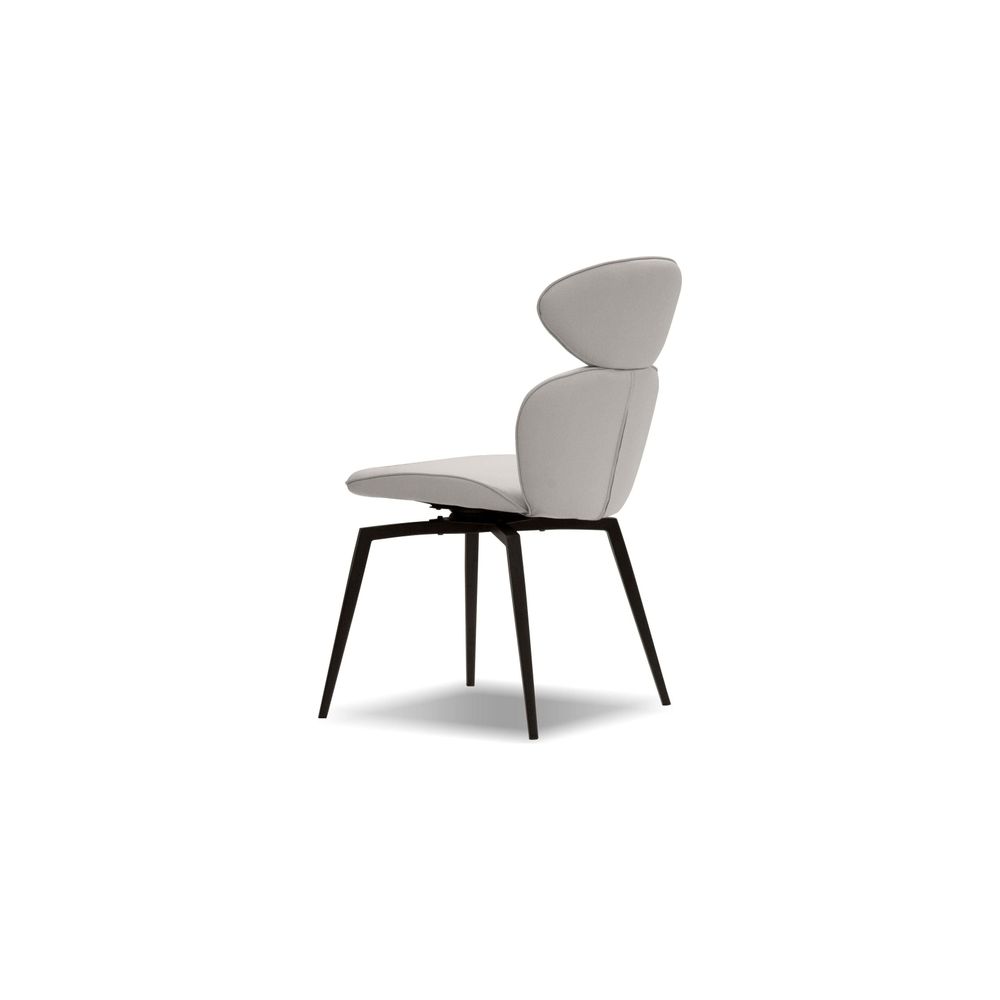 Antler Swivel Dining Chair - Light Taupe