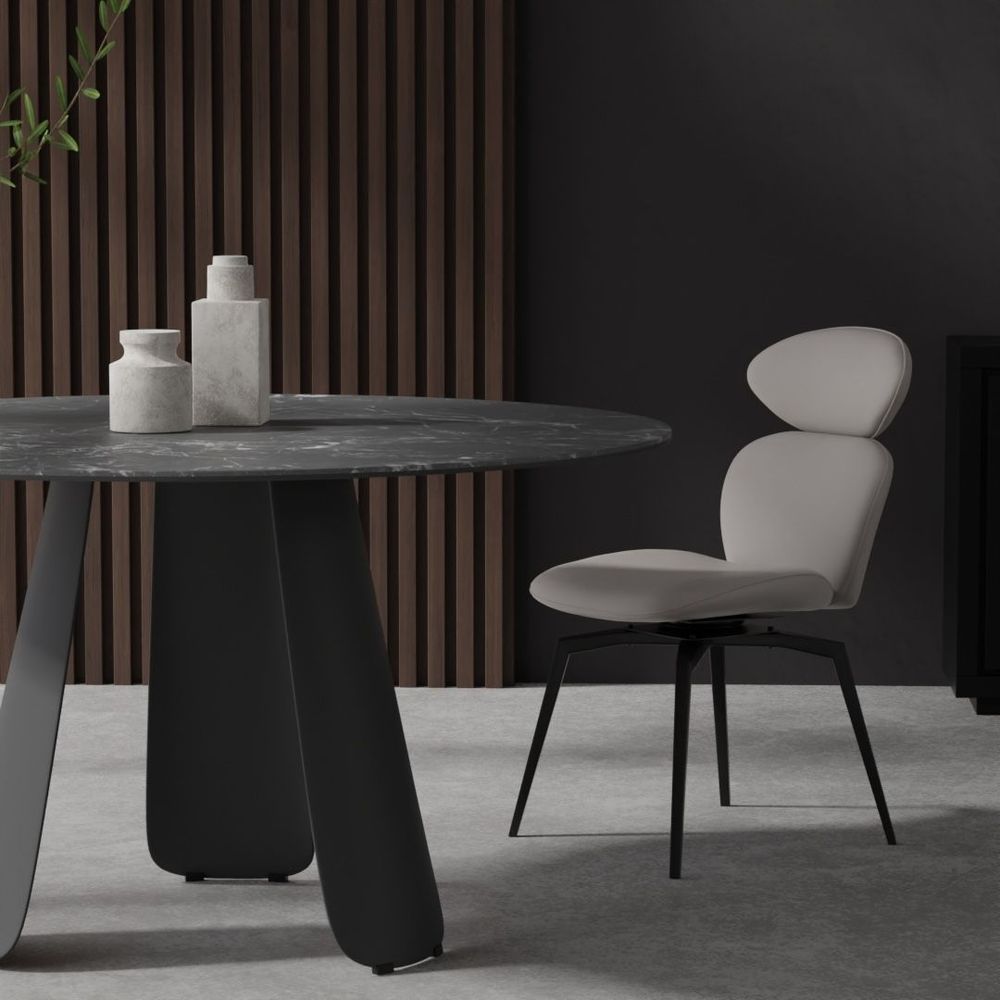 Dining Chairs Antler Swivel Dining Chair - Light Taupe