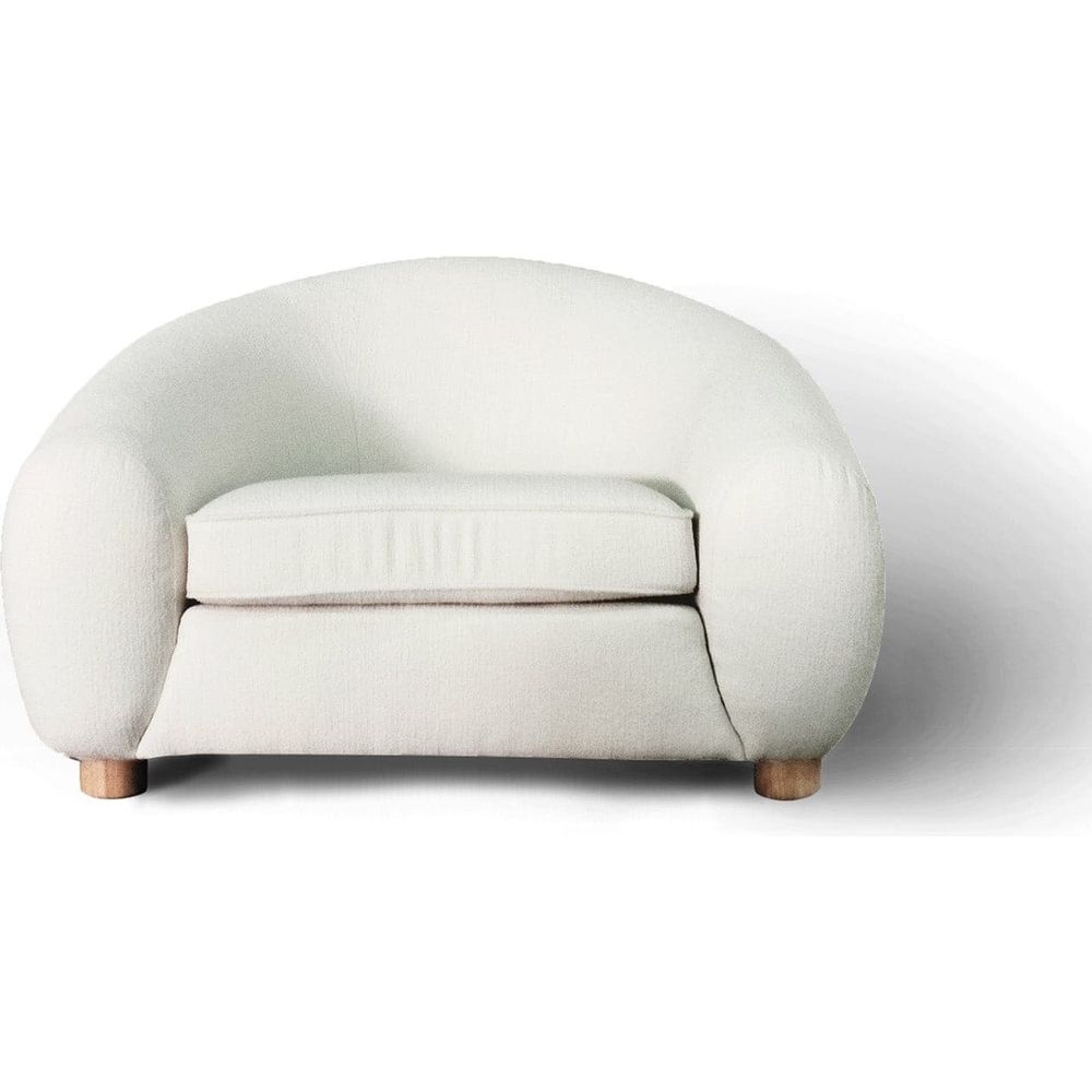 Polar Bear Lounge Chair-France & Son-F218541IVORY-Lounge Chairs-1-France and Son