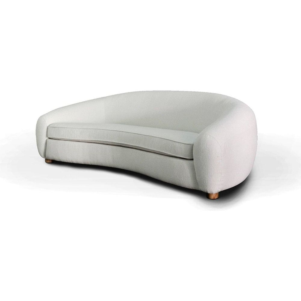Polar Bear Sofa 94.5"-France & Son-F218543IVORY-SofasIvory Boucle-2-France and Son