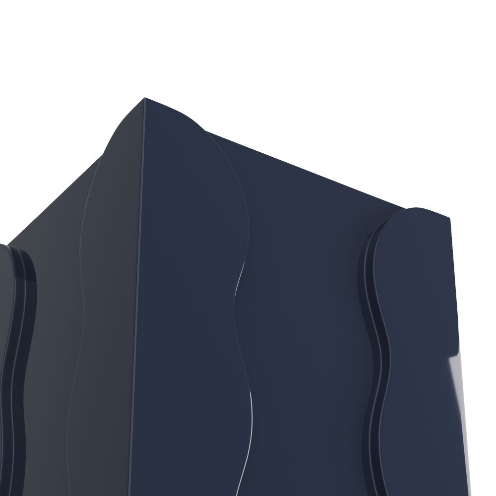 Paisley Accent Table - Blue