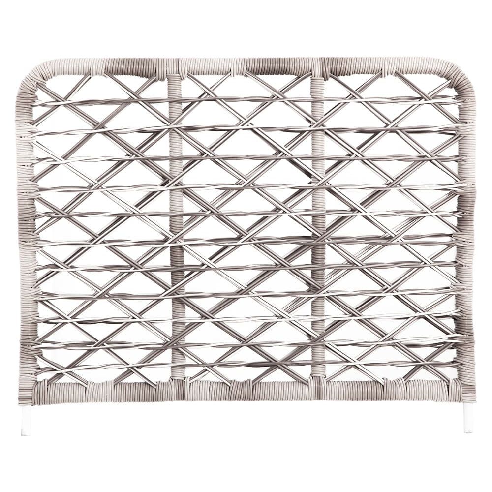 Daltun Outdoor Sectional Sofa-France & Son-FCR5070GREY-Outdoor SectionalsSingle Backrest Part-9-France and Son