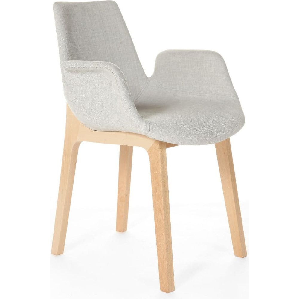 Ventura Upholstered Arm Chair - Grey