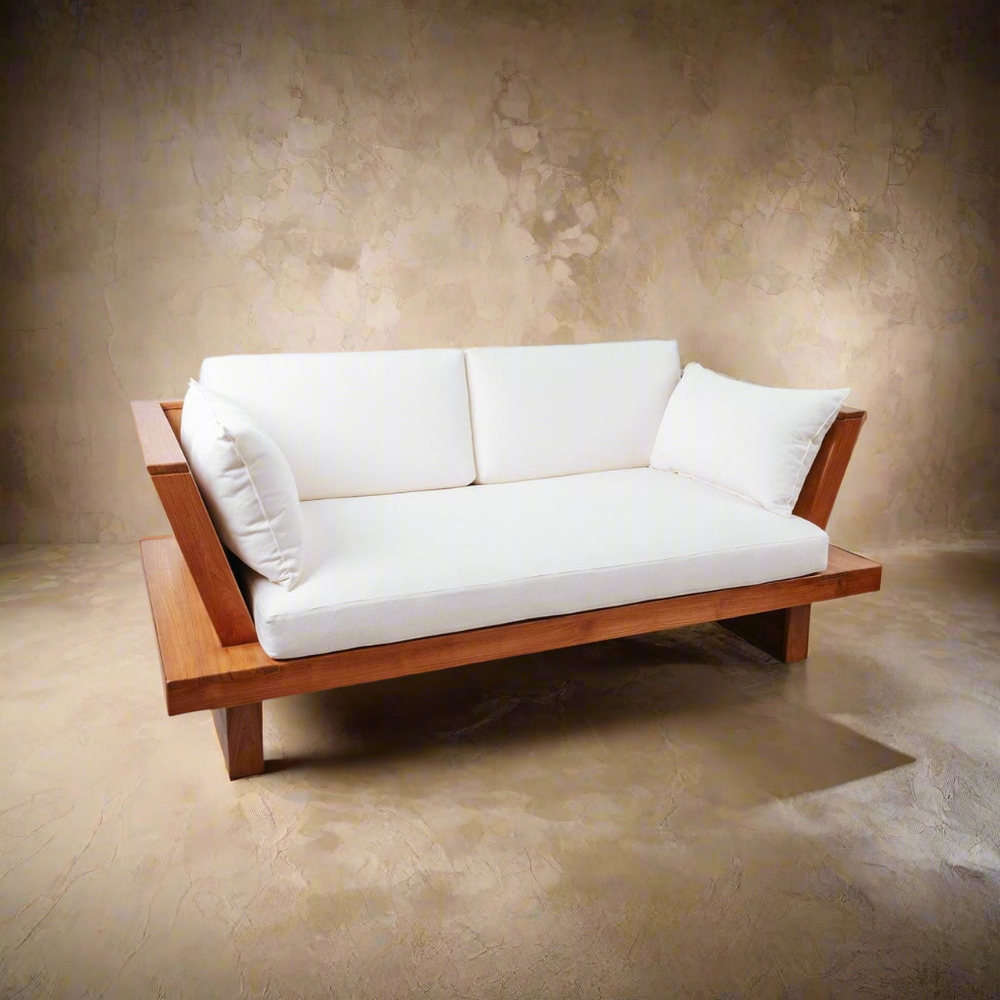 Zen Teak Platform Sofa