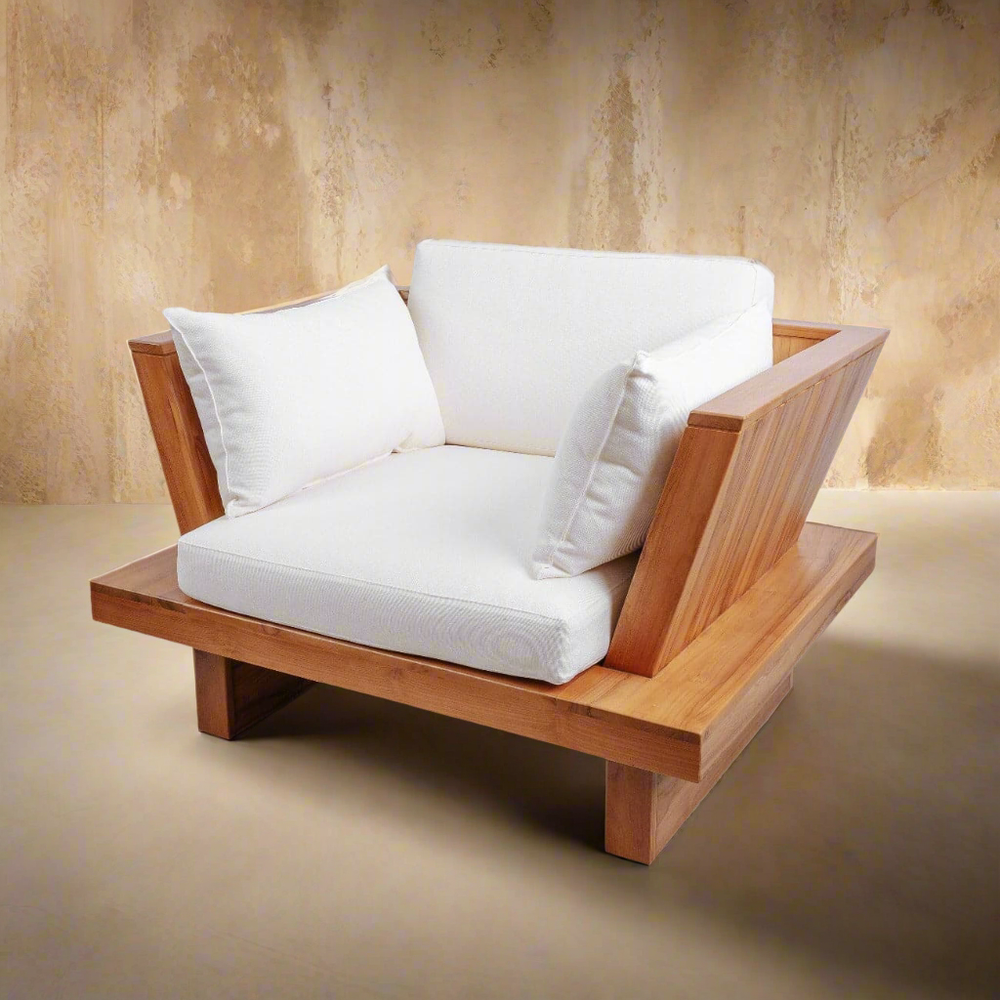 Zen Teak Platform Chair