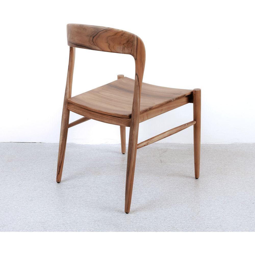 Imogen Teak Dining Chair-France & Son-FL1052-Dining ChairsSingle-3-France and Son