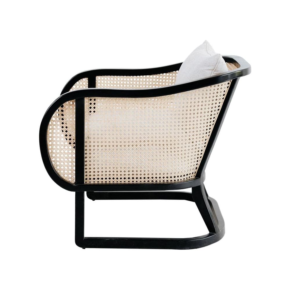 Harlow Lounge Chair-France & Son-FL1080NTRL-Lounge ChairsTeak-8-France and Son