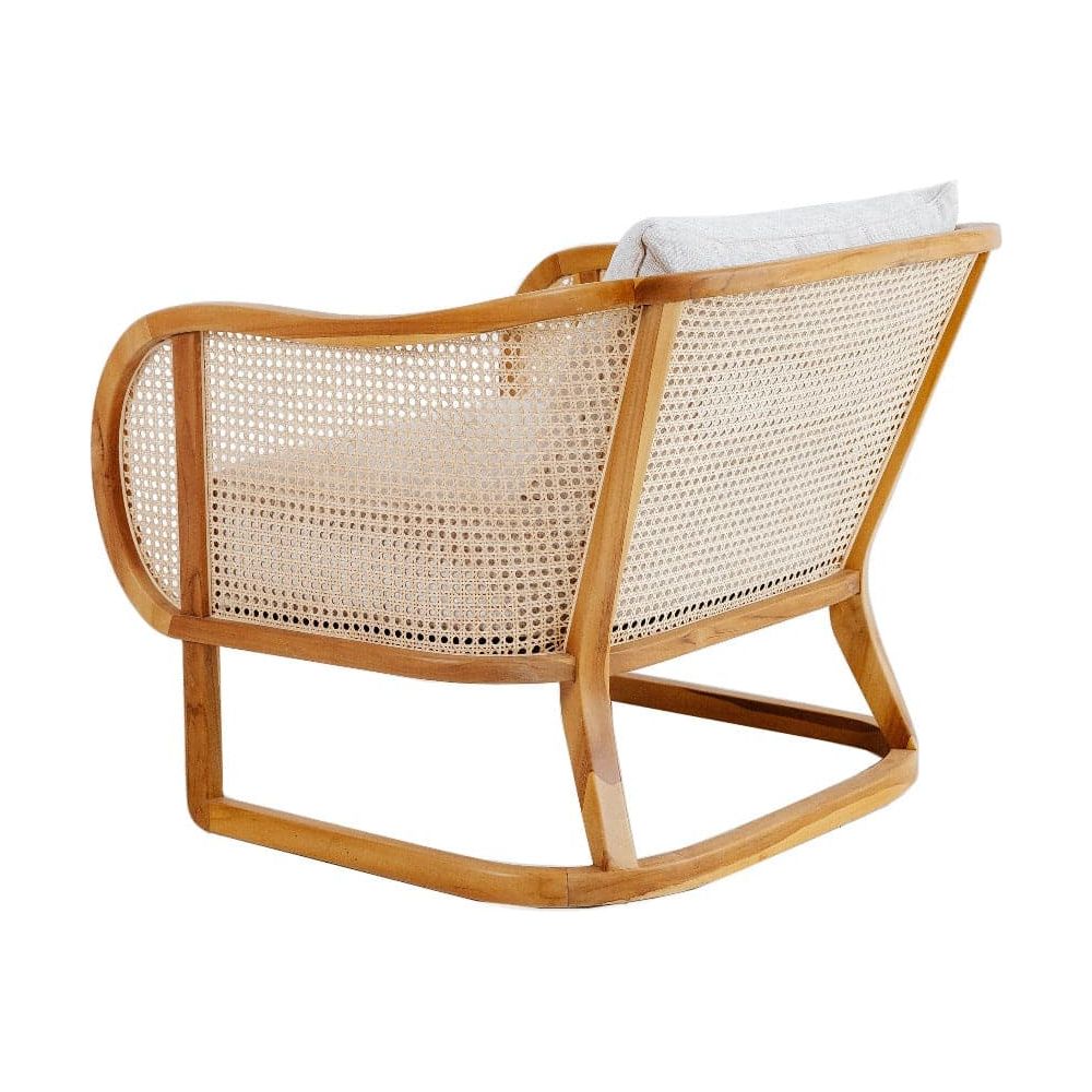 Harlow Lounge Chair-France & Son-FL1080NTRL-Lounge ChairsTeak-4-France and Son