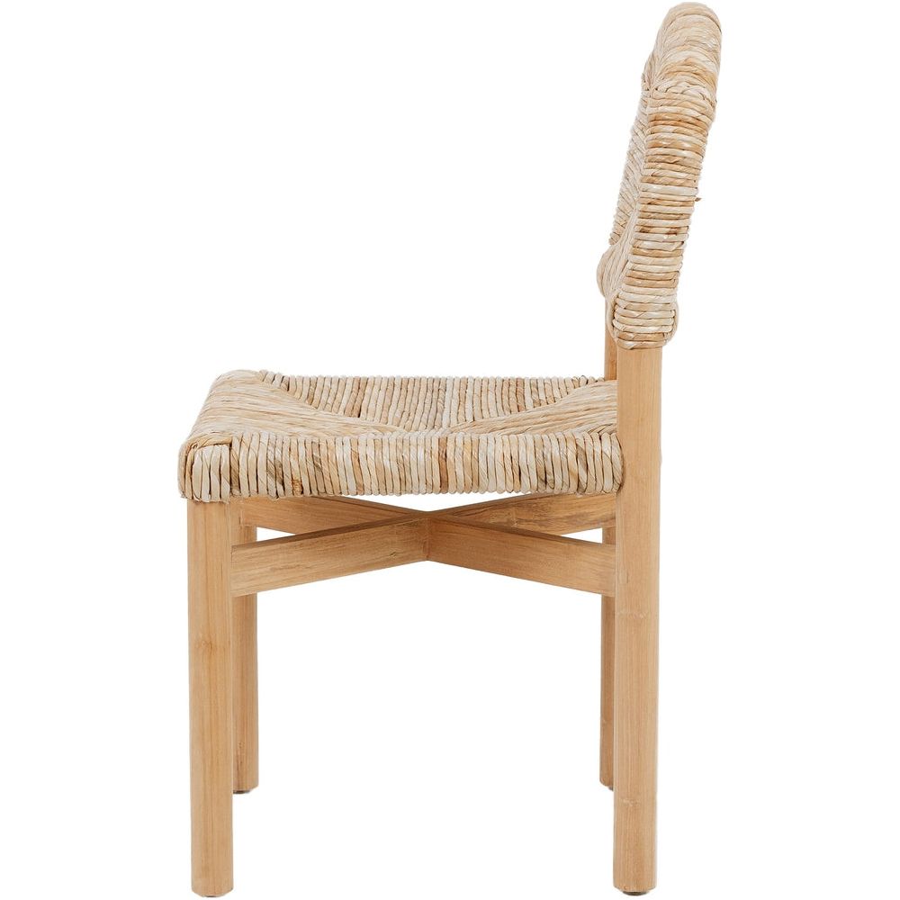 Perriand Rounded Side Chair-France & Son-FL1091NTRL-Dining Chairs-5-France and Son