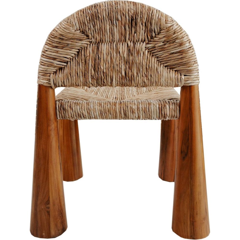 Monclova Chair-France & Son-FL1092NTRL-Lounge Chairs-6-France and Son