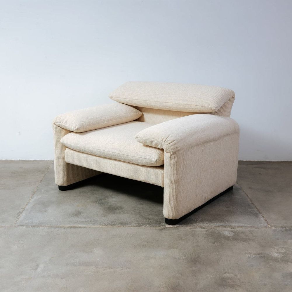 Modern Piegare Lounge Chair-France & Son-FL1374BGE-Lounge Chairs-1-France and Son