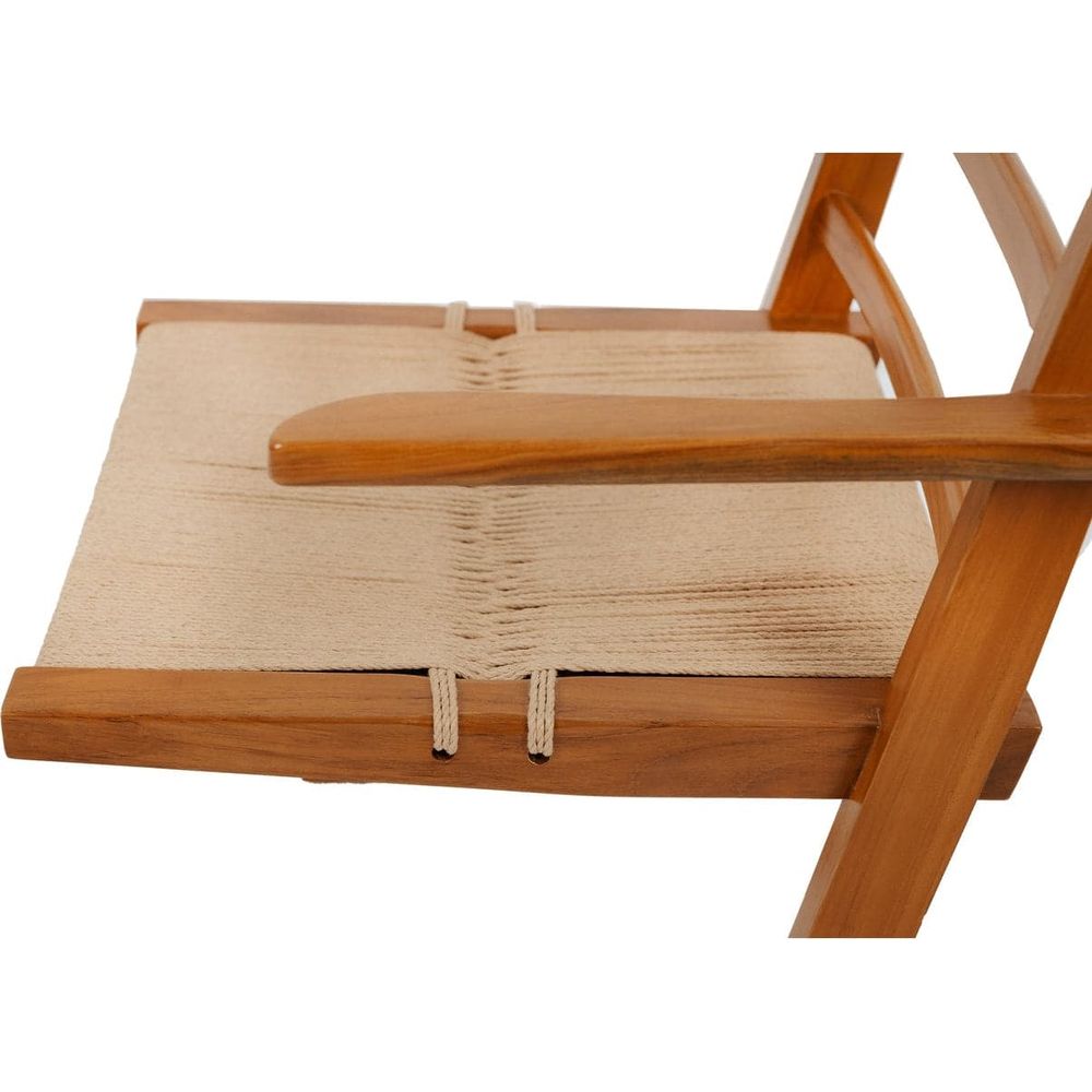 Parallel Teak Cantilever Chair-France & Son-FL1383ARM-Dining Chairs-8-France and Son