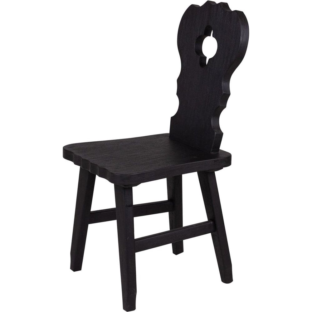Bishop Dining Chair-France & Son-FL1394BLK-2-France and Son