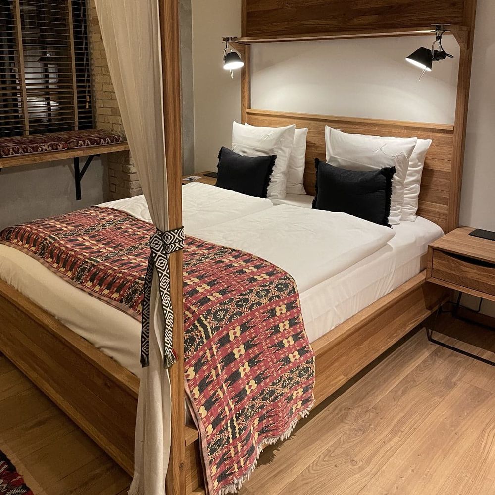 Martindale Canopy Bed-France & Son-FL1909-Q-BedsQueen-11-France and Son
