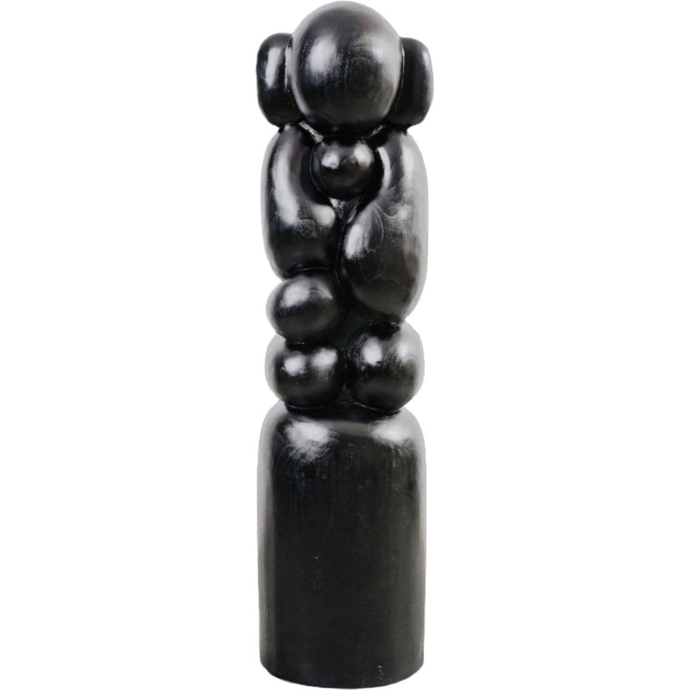 Mothers Love Totem Sculpture - Large-France & Son-FL2002BLK-Decorative Objects-1-France and Son