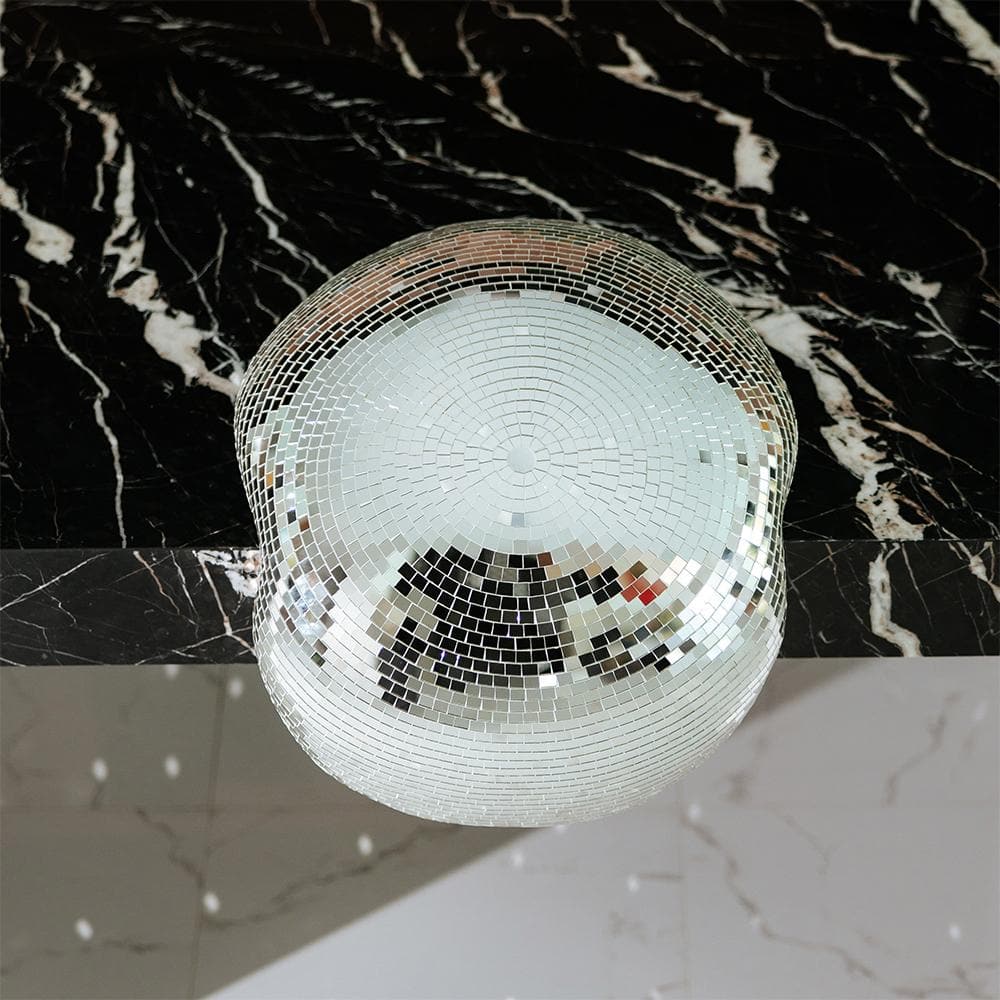 Melting Disco Ball Sculpture-France & Son-FL2018-Decor-6-France and Son