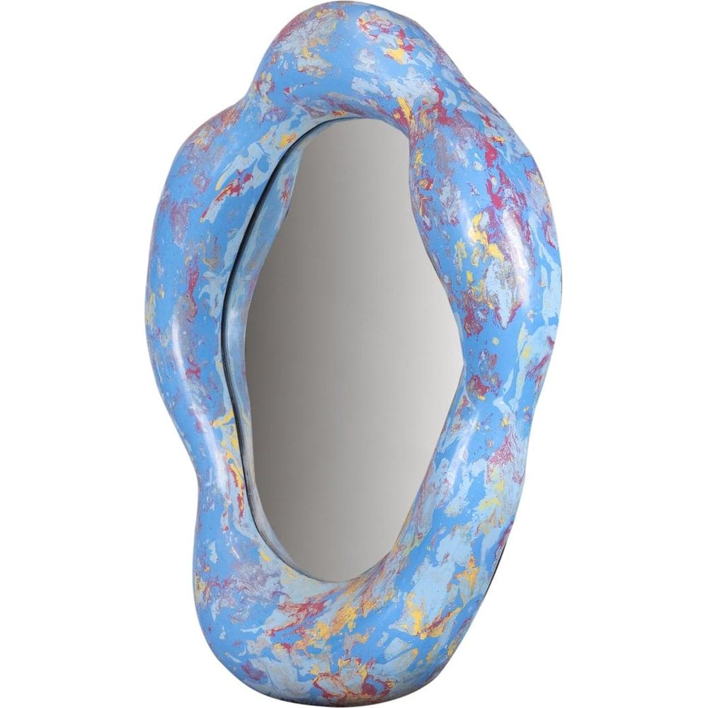 Joleen Wall Mirror-France & Son-FL9058PINK-MirrorsPink-7-France and Son