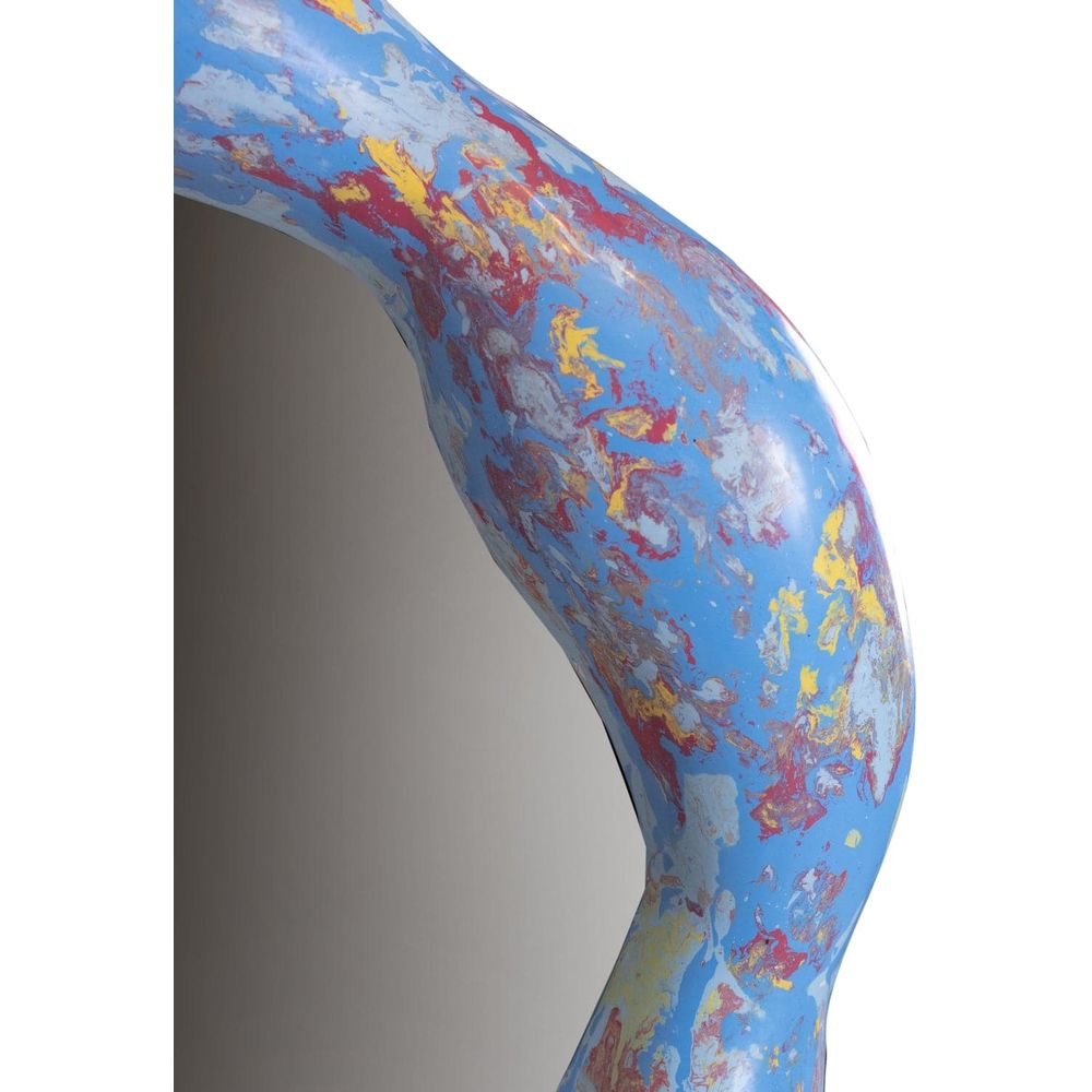 Joleen Wall Mirror-France & Son-FL9058PINK-MirrorsPink-6-France and Son