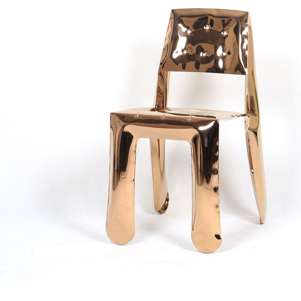 Balloon Dining Chair - Rose Gold